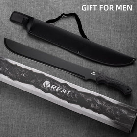 Brush clearing and material prep made easier with REAT machete.