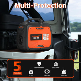 Redact portable RV tailgate setup ready for camping trips