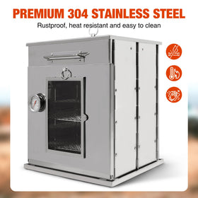 REDCAMP stainless steel construction resists corrosion during camping use