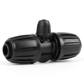 RedChili 12-pack drip fittings enable secure, leak-free connections for garden irrigation.