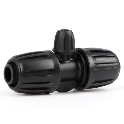 RedChili 12-pack drip fittings enable secure, leak-free connections for garden irrigation.