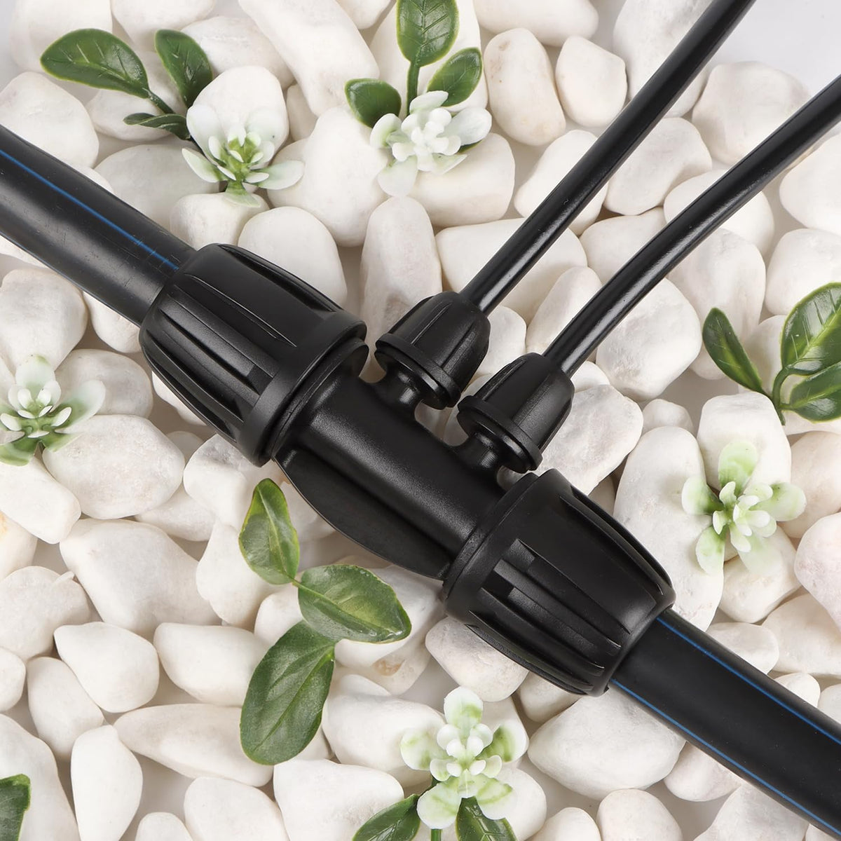 RedChili barbed lock nut connector for leak-free irrigation lines