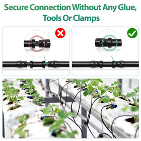 RedChili durable plastic irrigation fittings withstand outdoor use for lasting setups