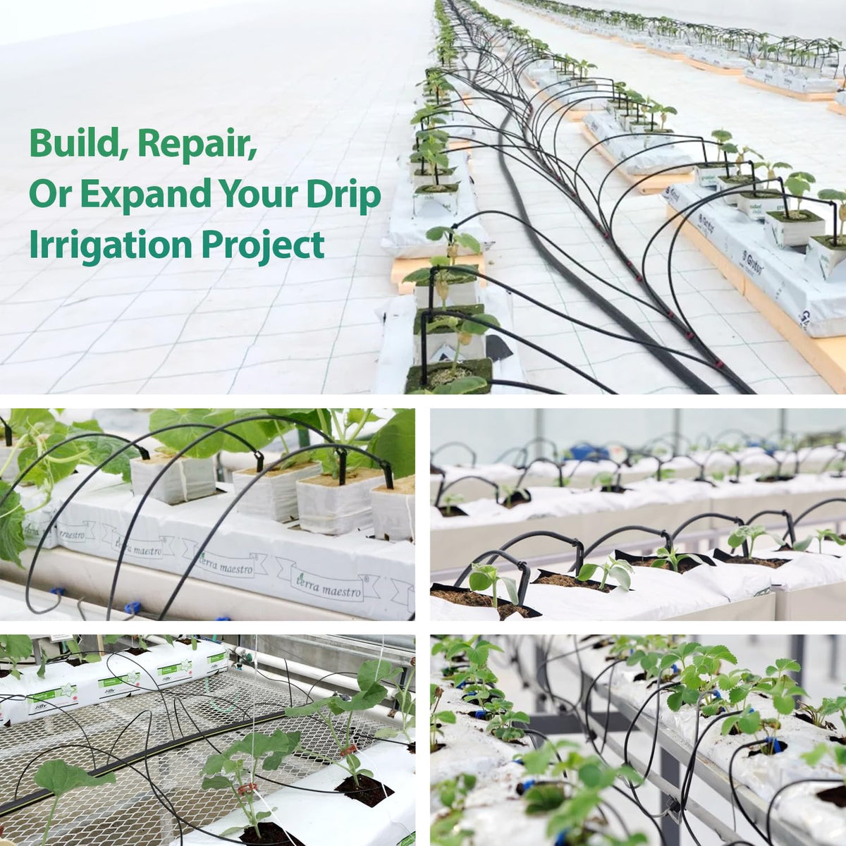 RedChili garden irrigation system setup shown in action for versatile watering