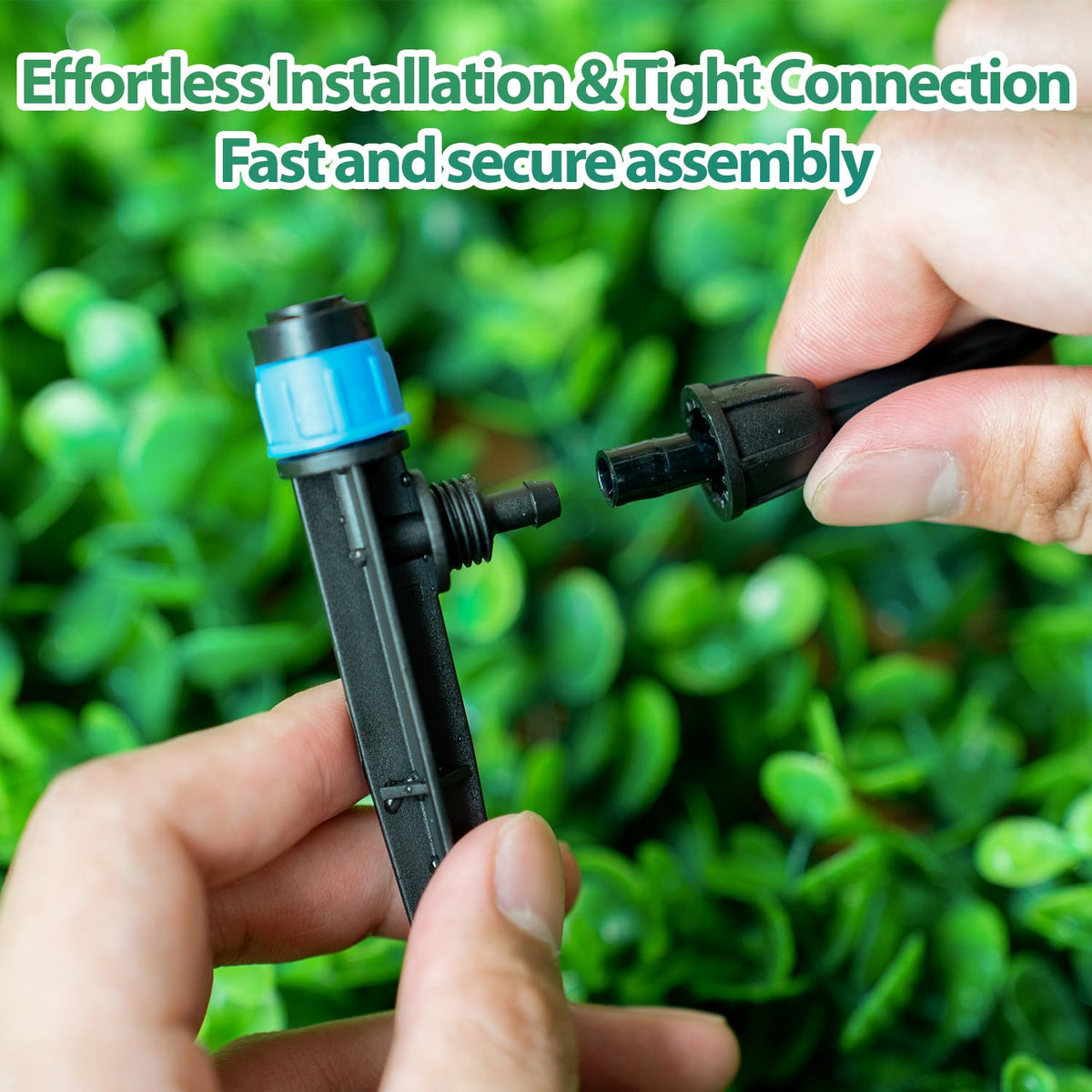 RedChili emitter used in greenhouse grow bags for precise container irrigation.