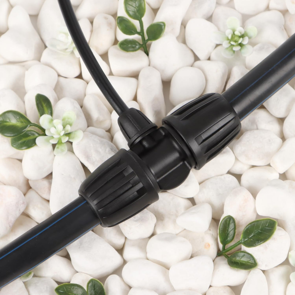 RedChili locking nut design ensures a snug fit in outdoor irrigation systems.