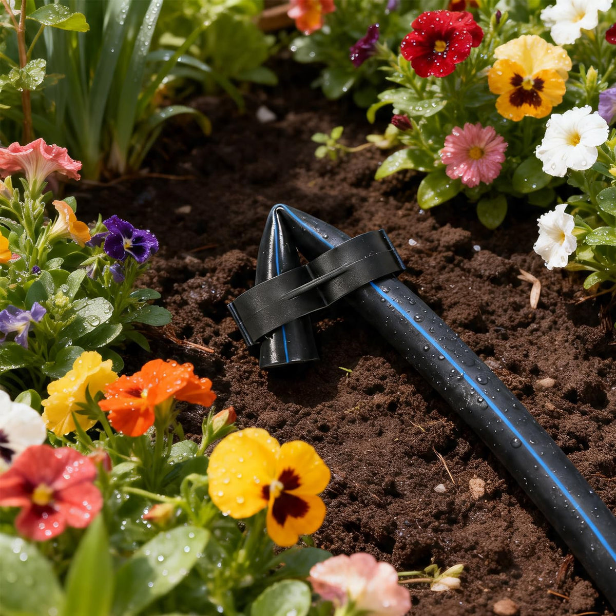 RedChili UV-resistant plastic end cap stands up to sun and weather.
