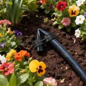 RedChili UV-resistant plastic end cap stands up to sun and weather.