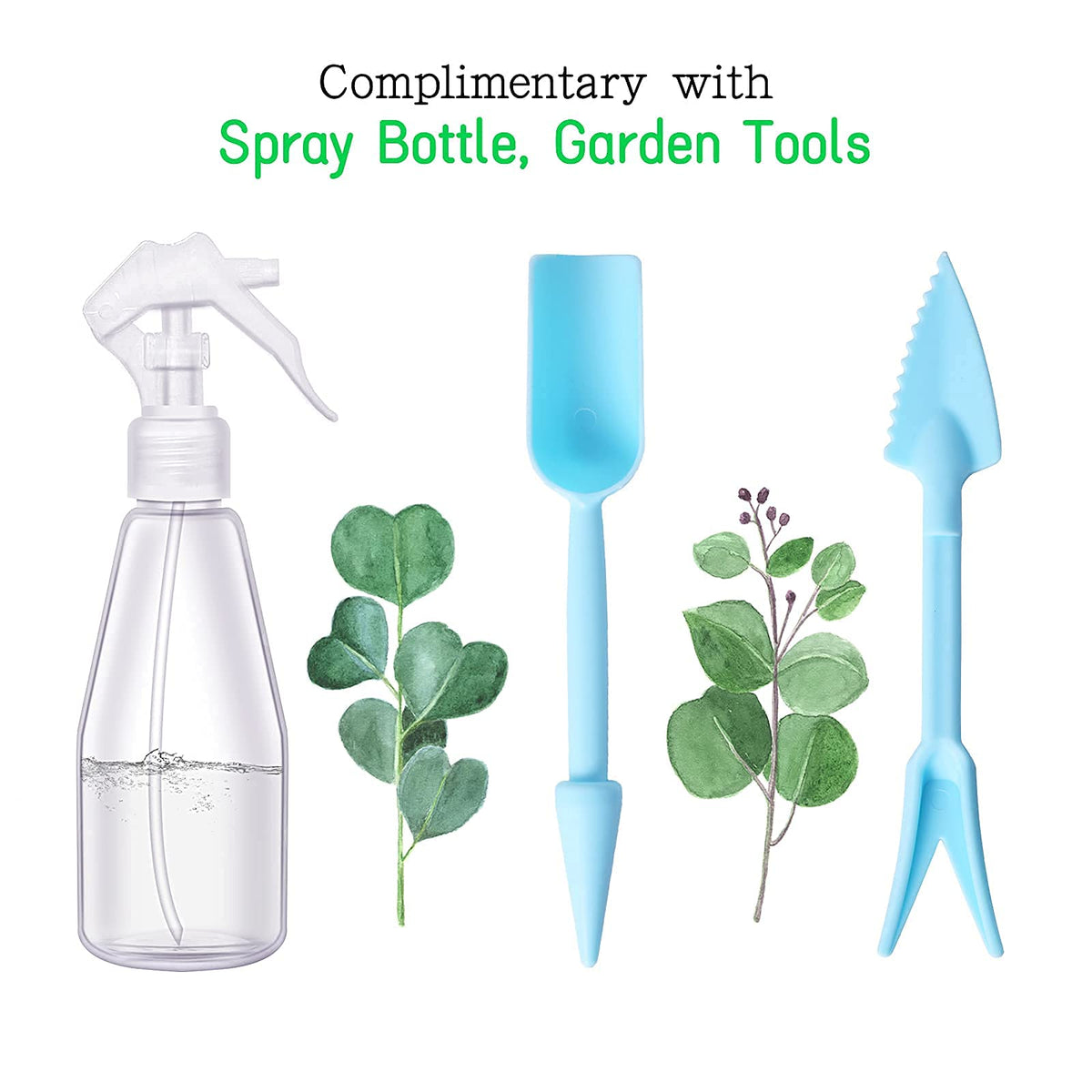 Redhugo spray bottle included for quick plant misting and care