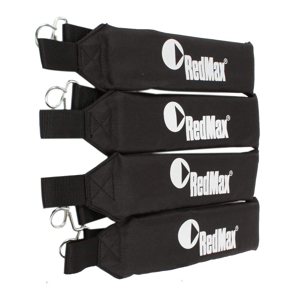 RedMax 511758401 backpack blower strap close-up for comfortable, secure wear.