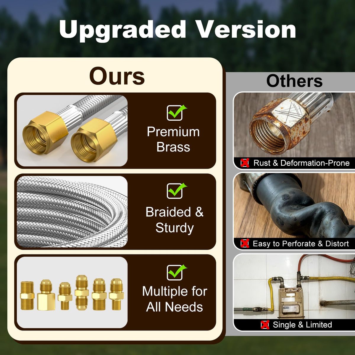 REDPANT hose-storage strap keeps gear tidy for RV or camping.