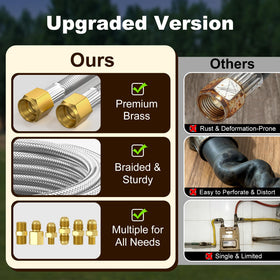 REDPANT hose-storage strap keeps gear tidy for RV or camping.