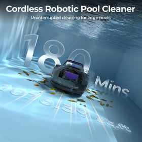 Redroad robotic pool cleaner dual-drive motors deliver powerful, efficient cleaning.