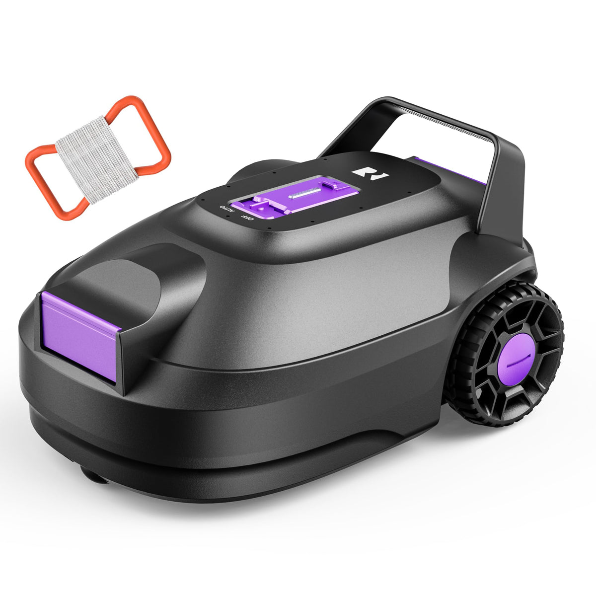 Redroad robotic pool cleaner, wireless design, targets corners for quick, clutter-free cleaning.