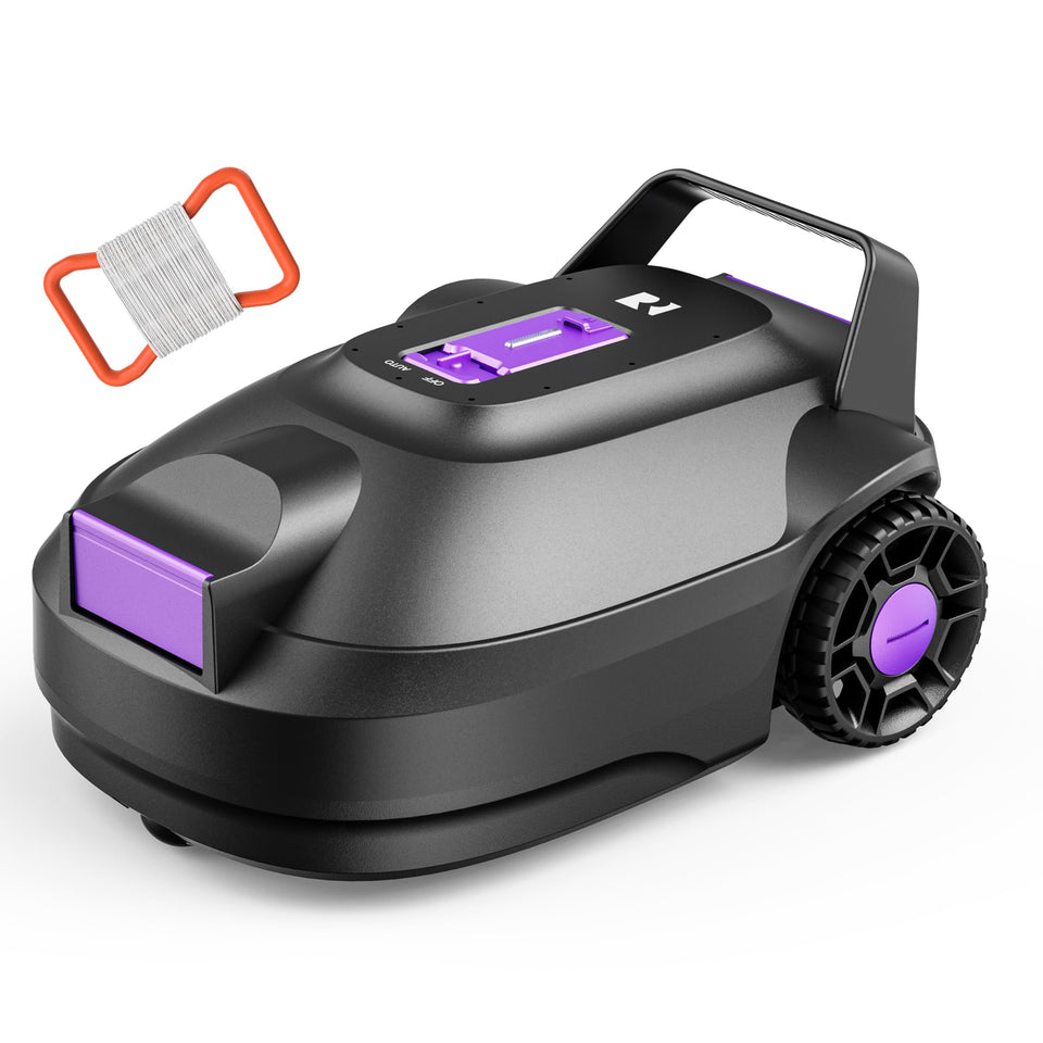 Redroad robotic pool cleaner, wireless design, targets corners for quick, clutter-free cleaning.