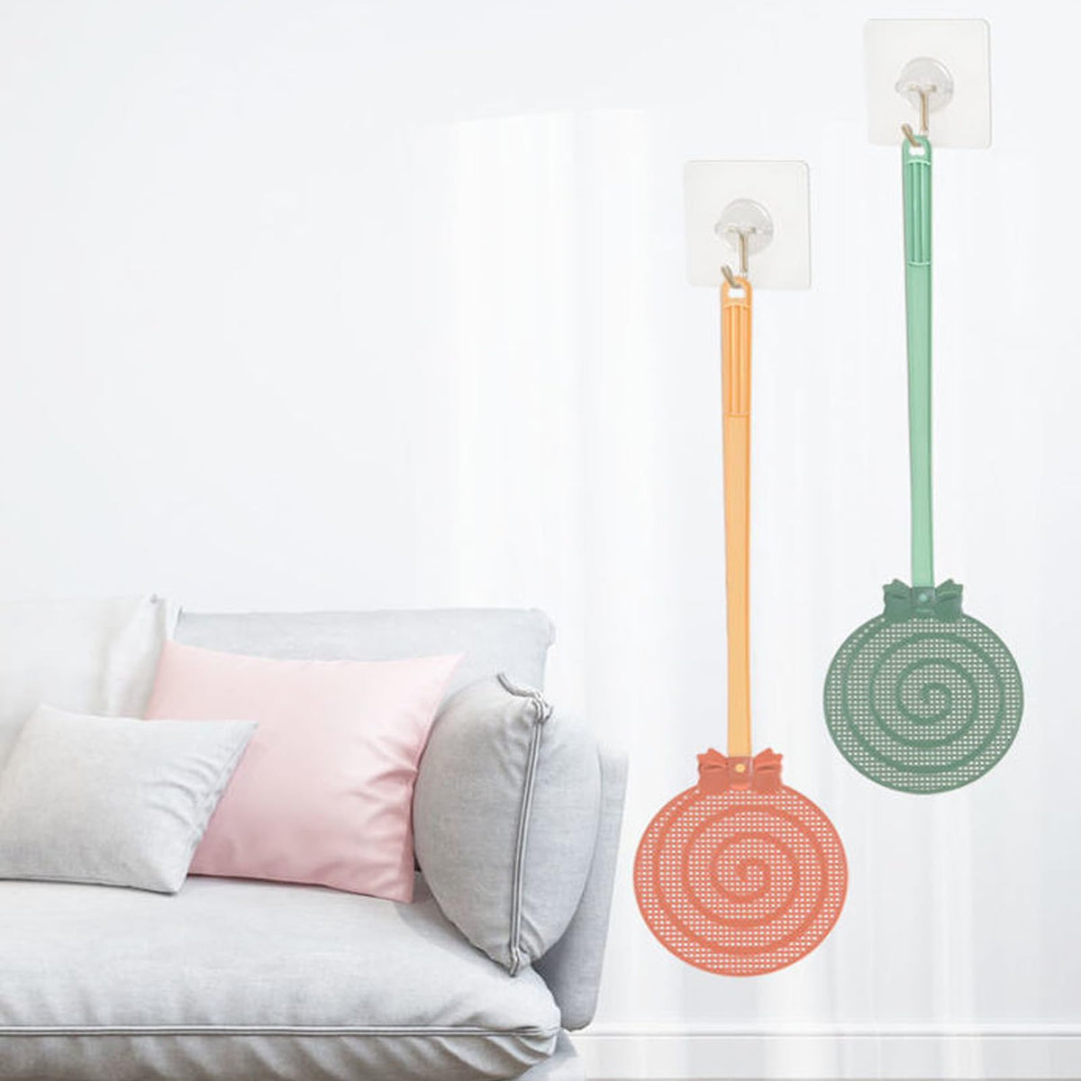 Redtrout green fly swatter helps keep spaces pest-free.