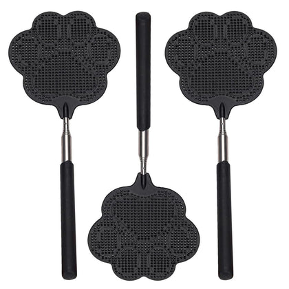 Redtrout indoor 3pc fly swatter set with wide mesh for swift indoor use