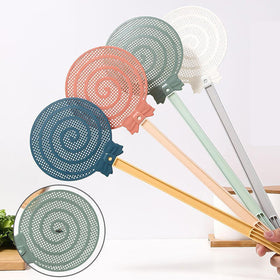 Redtrout fly swatter with wide mesh surface for efficient swatting.