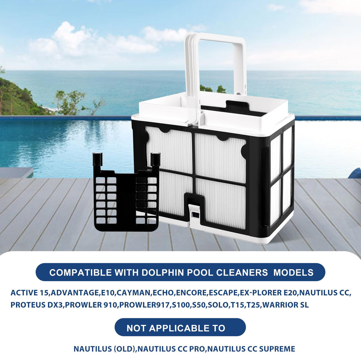 REEPLAR easy-clean basket removal for quick maintenance.