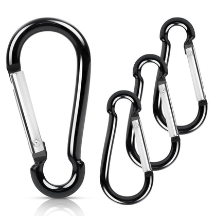 REERON flag pole ring carabiner clip securing grommeted flags on a sturdy pole.