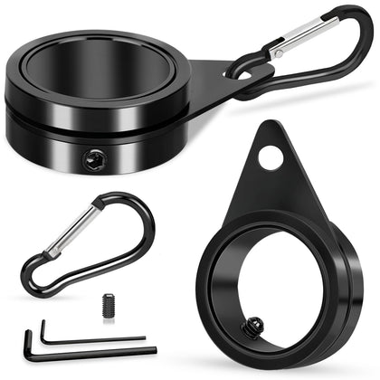 REERON flag pole rings clip secures grommeted flags quickly.