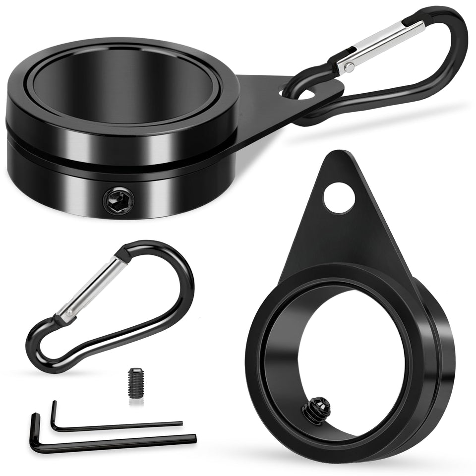 REERON flag pole rings clip secures grommeted flags quickly.