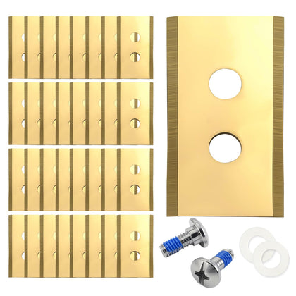 REEYEAR 36-pack blades compatible with Manmotion Luba and Yuka for quick replacement.