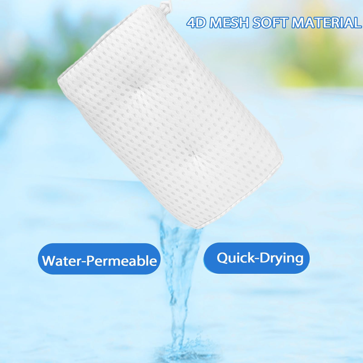 REEZEIVI durable 4D mesh construction resists wear and washes.