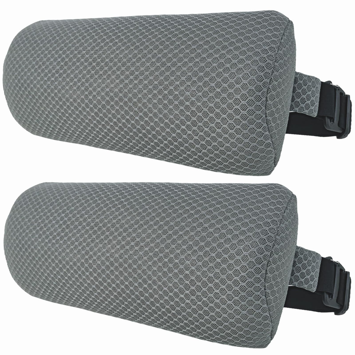 REEZEIVI headrest pillow with 3D air mesh on chaise lounge for supported comfort