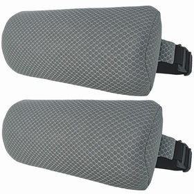 REEZEIVI headrest pillow with 3D air mesh on chaise lounge for supported comfort