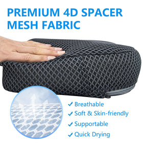 REEZEIVI quick-dry mesh reduces water buildup for faster readiness.