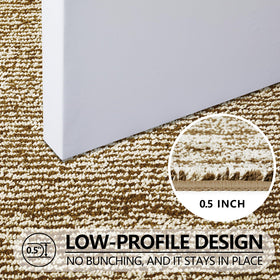 REFETONE absorbent fibers door mat showing moisture absorption