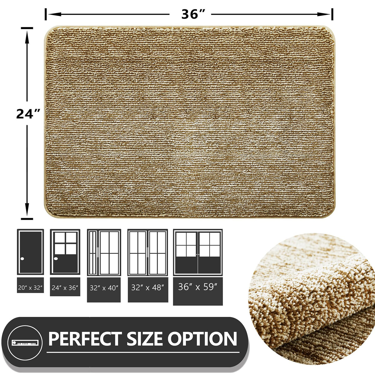 REFETONE daily-use entryway mat in high-traffic area