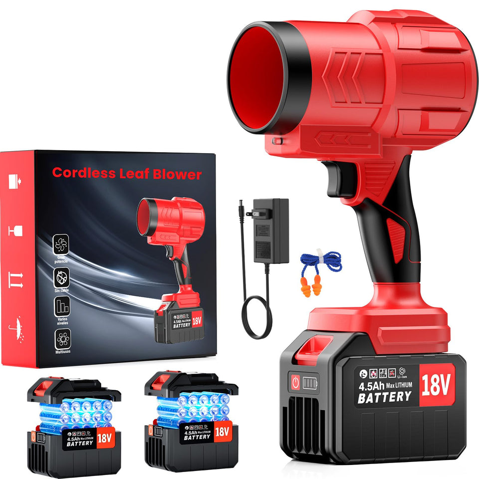 reffmov electric blower cordless for easy, portable yard cleanup