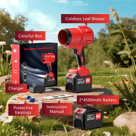 reffmov portable turbo blower for fast, efficient outdoor blowing