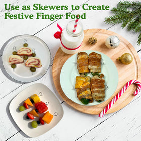 Regency Wraps shish kabob skewers for grilled fruit and meat