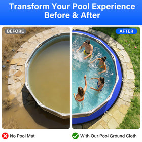 REGMICS compatible with inflatable, ring, and framed pools for versatility
