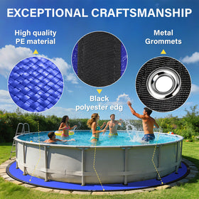 REGMICS metal grommets edging enables secure anchoring of the mat