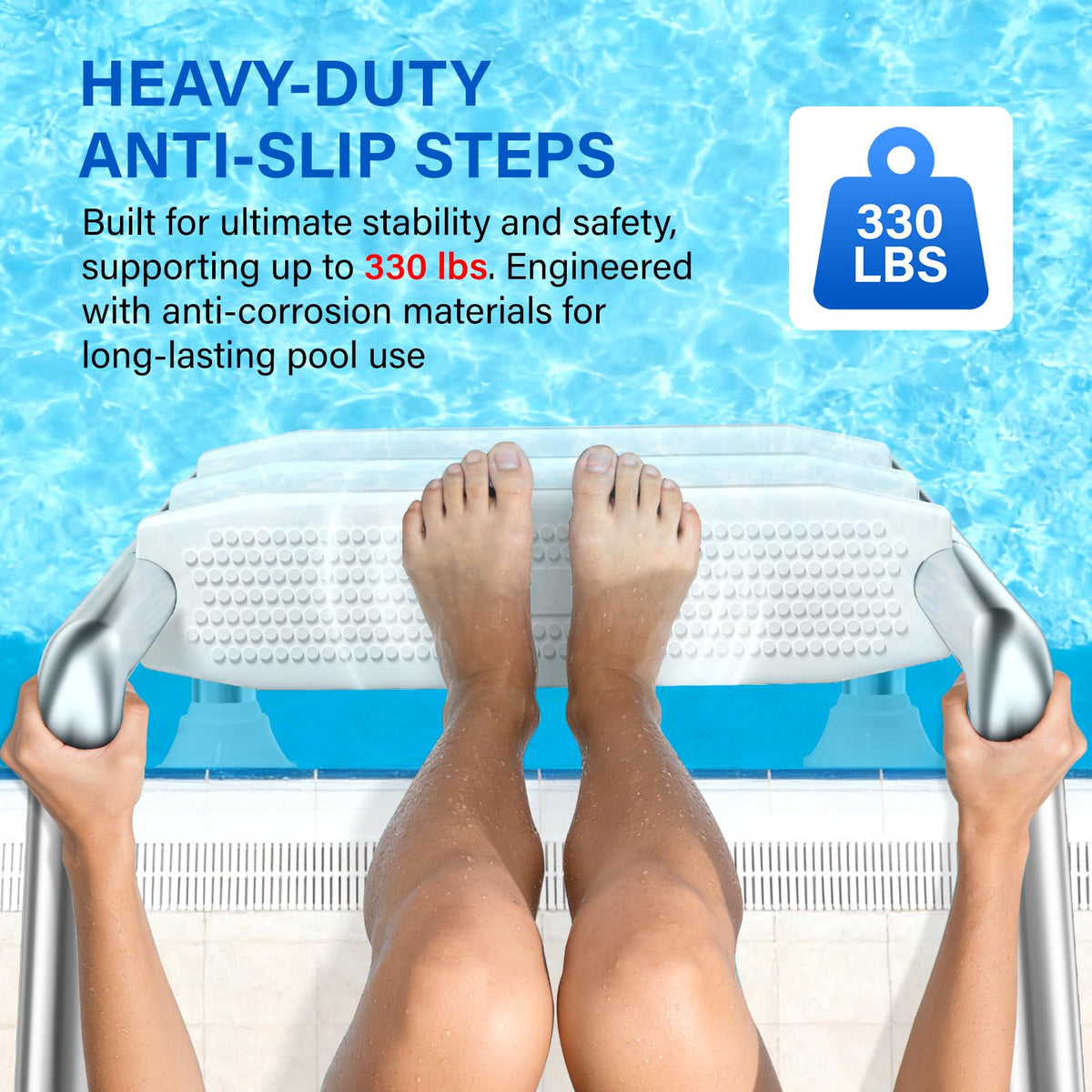 REGMICS rotatable buffer units protect pool liner from scratches