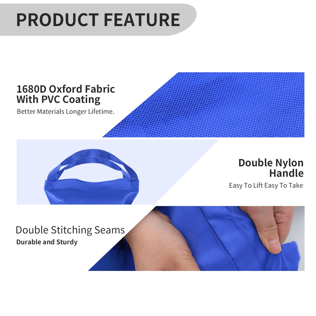 REHOYEE double-stitched seams improve durability during outdoor use.