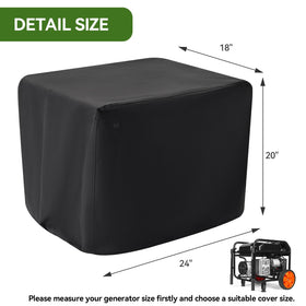 REHOYEE heavy-duty 900D polyester fabric guards against wind and UV damage.