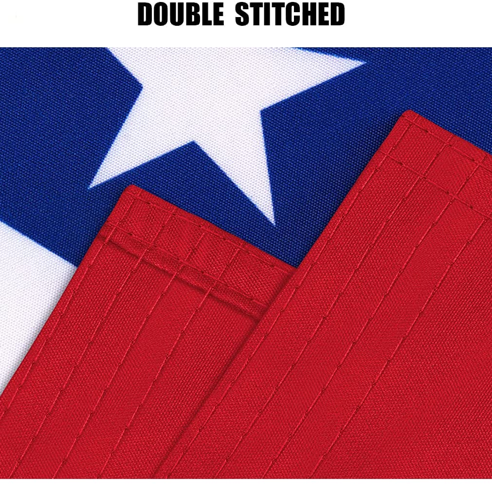 REIDFERR Arkansas flag 3x5 canvas header for secure pole mounting
