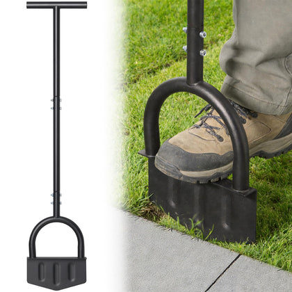REILEIHODE edger tool with 41.8 inch handle for precise edging along sidewalks