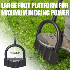 REILEIHODE wide footplate provides stable guiding for clean borders