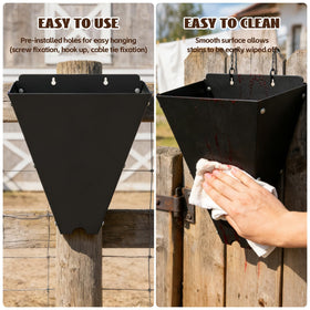 REILEIHODE medium cone suits hens, broilers, and turkeys for processing