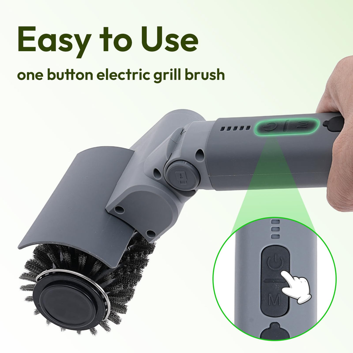 Reindeer Tools detachable, dishwasher-safe head for easy cleanup.