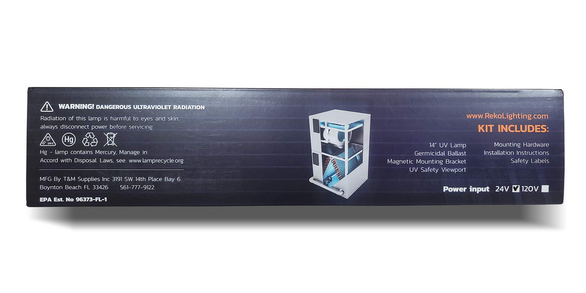 REKOLIGHTING-durable-safety-cover protects users during UV cleaning sessions.