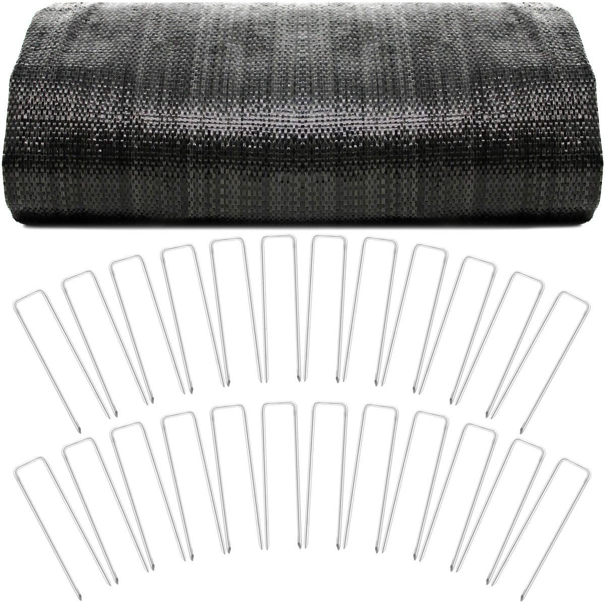 REKVEN driveway fabric roll laid for long-lasting base stability and weed control