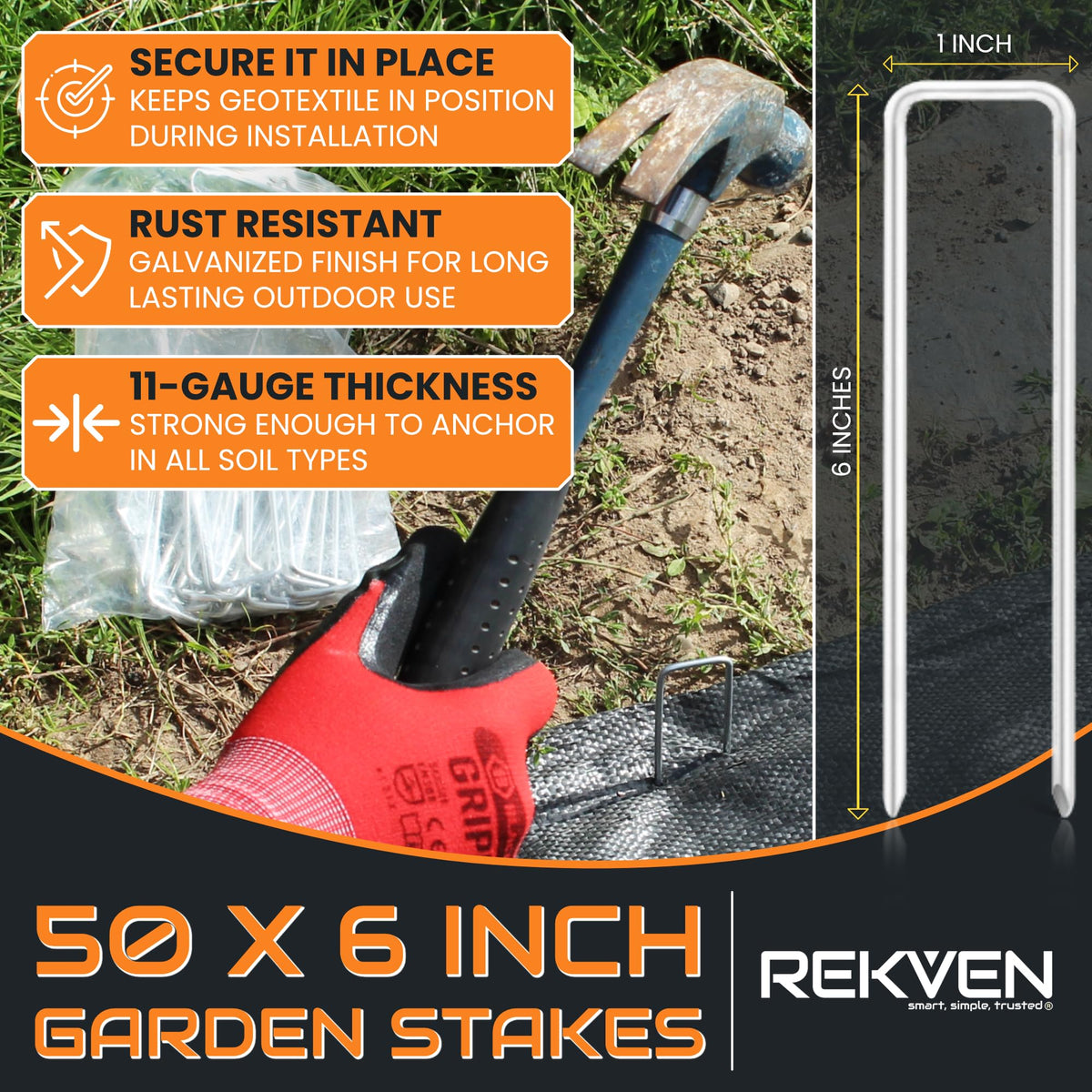Tough-Tex woven design resists tearing for durable foundations