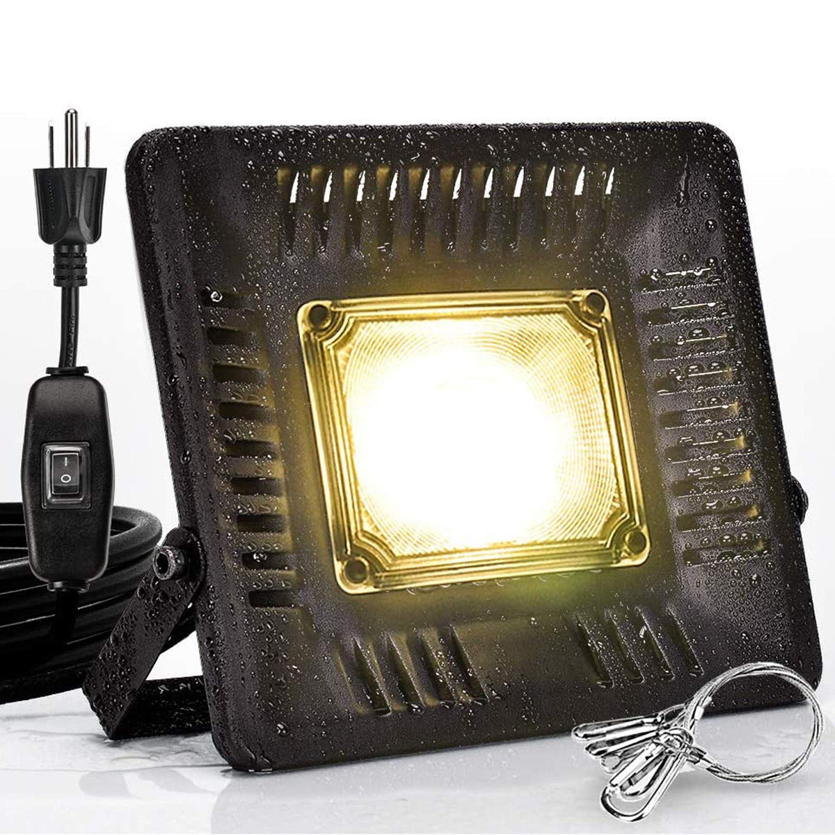 Relassy 150W sunlike full-spectrum light supports vigorous seedling growth and blooms.